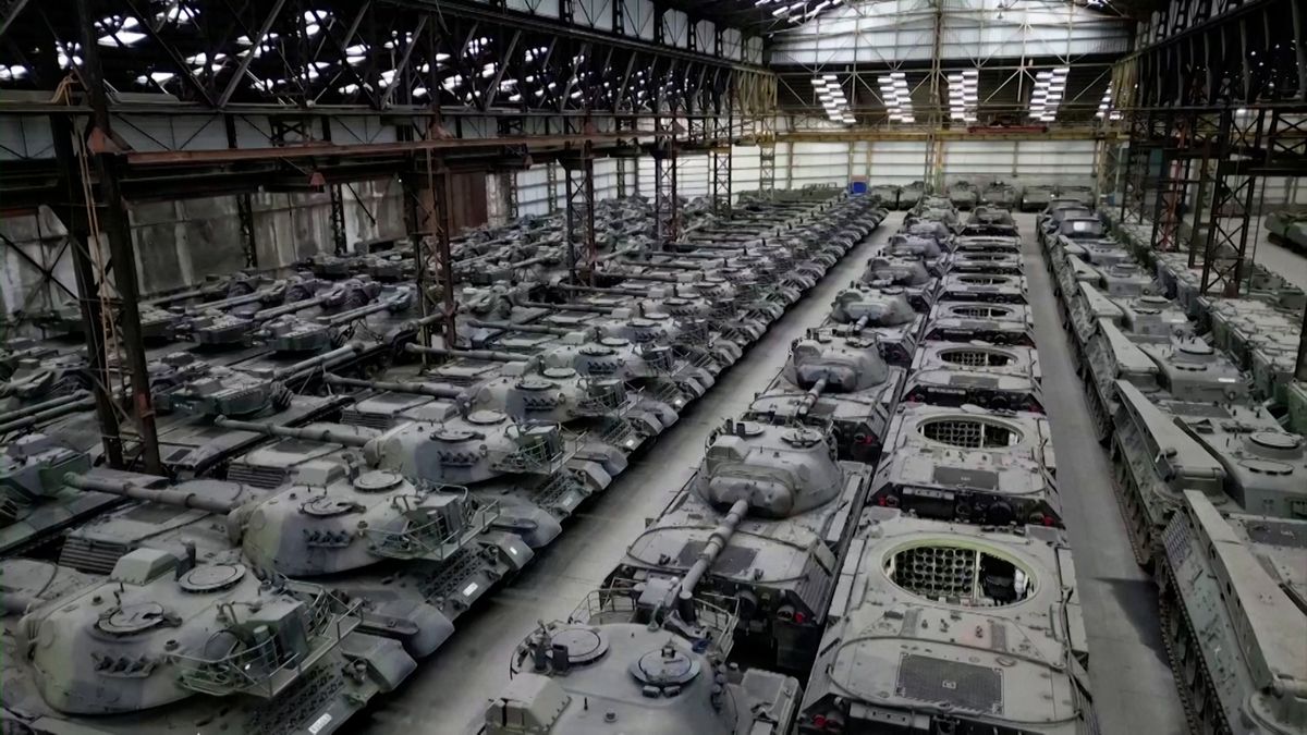 Ukrajina už dostala první tanky Leopard 1